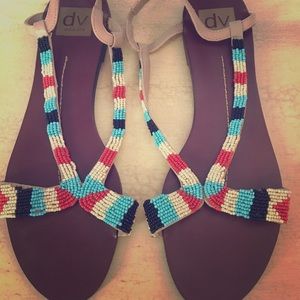 Dolce Vita beaded sandals